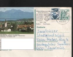 Ganzsachen  - Postkarte   Motiv: Rimsting  - Echt Gelaufen - Postcards - Used