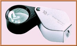 Lindner 7170 Eschenbach Folding Magnifier - 10x - Pinzetten, Lupen, Mikroskope
