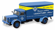 Historic LIGHTHOUSE Delivery Van, Büssing Model - Pinze, Lenti D'ingrandimento E Microscopi