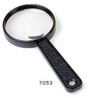 PRINZ 7053 Simple Handmagnifier 2x Plus 5x Insert - Stamp Tongs, Magnifiers And Microscopes