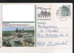 Ganzsachen  - Postkarte   Motiv: Neunkirchen  - Echt Gelaufen - Postcards - Used