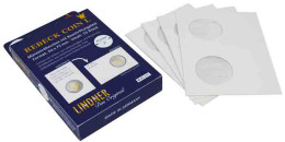 Lindner RC395 REBECK COIN L Coin Holders For Coins Up To 39,5 Mm, Self Adhesive - Pack Of 25 - Materiaal