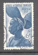 A.O.F. Afrique Occidentale Francaise - Französisch Westafrika 1947 - Michel Nr. 48 O - Gebraucht