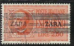 ZARA OCCUPAZIONE TEDESCA GERMAN OCCUPATION 1943 ESPRESSO SPECIAL DELIVERY LIRE 2,50 USATO USED OBLITERE´ - Deutsche Bes.: Zara