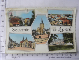 CPSM (72) Sarthe - Souvenir De LOUE - - Loue