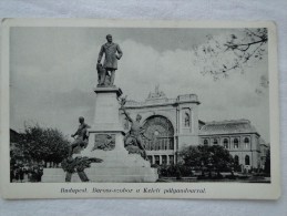 Budapest Baross-szobor A Keleti Palyaudvarral 1936 A6 - Hongrie