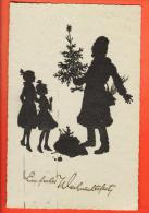 EZB-21  Ein Frohes Weihnachttagfest, Joyeux Noël, Dessin Avec Enfants.  Cachet Bern 1922 - Altri & Non Classificati