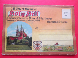 1940s Holly Hill , Hubertus , Wisconsin   Postcard Folder - Milwaukee