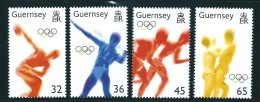 Guernsey 2004 Athens Olympic Games Mi.Nr.1018-21 Set MNH Y0435 - Summer 2004: Athens