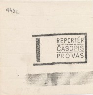 J2316 - Czechoslovakia (1945-79) Control Imprint Stamp Machine (R!): Reporter - Magazine For You - Proeven & Herdrukken