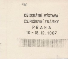 J2325 - Czechoslovakia (1945-79) Control Imprint Stamp Machine (R!): National Exhibition Of Czechoslovak Postage Stamps - Probe- Und Nachdrucke