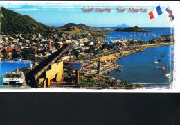 SAINT-MARTIN-SINT MAARTEN-GUADELOUPE  - Antilles Françaises -Marigot -CPM Format 21 X 10,5 - Saint Martin