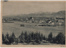 Carte Postale Ancienne D´ALLEMAGNE - ROSENHEIM - MIT KAMPENWAND - Rosenheim