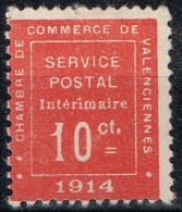 France - 1914 - Y&T Timbres De Guerre N° 1 (*), Neuf Sans Gomme - War Stamps