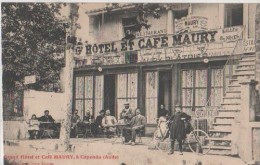 GRAND HOTEL ' Cafe Maury )belle Devanture - Capendu