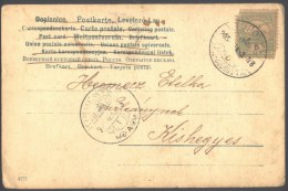 HUNGARY - VOJVODINA -  TOPOLYA To KISHEGYES - Backa TOPOLA To Mali Iđoš - 1905 - Brieven En Documenten