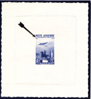 ALGERIE - N°PA 13 - VARIETE DOUBLE IMPRESSION - 25e Anniversaire Du Timbre Algérien - Epreuve D'artiste. - Airmail