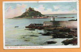 St Michaels Mount 1906 Postcard - St Michael's Mount