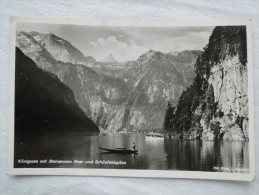 Königssee Mit Steinernen Meer Und Schönfeldspitze Stamp 1941   A9 - Berchtesgaden