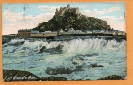 St Michaels Mount 1906 Postcard - St Michael's Mount