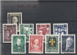 Austria 1951 Fine Used / Cancelled Complete Volume In Clean Conservation - Années Complètes