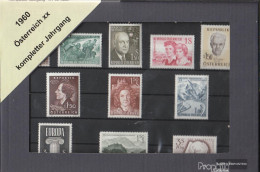 Austria 1960 Unmounted Mint / Never Hinged Complete Volume In Clean Conservation - Full Years