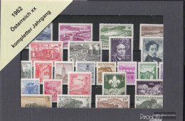 Austria 1962 Unmounted Mint / Never Hinged Complete Volume In Clean Conservation - Volledige Jaargang