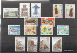 Denmark - Faroe Islands 1989 Unmounted Mint / Never Hinged Complete Volume In Clean Conservation - Ganze Jahrgänge