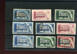 - TIMBRES EUROPA 1956 . PAYS DIVERS . OBLITERES . - 1956