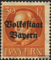 Bavaria 123II A Unmounted Mint / Never Hinged 1919 King Ludwig With Print - Mint