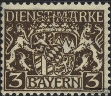 Bavaria D16 Unmounted Mint / Never Hinged 1916 State Emblem - Ungebraucht