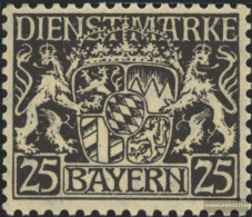 Bavaria D21 Unmounted Mint / Never Hinged 1916 State Emblem - Nuevos