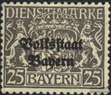 Bavaria D36y Unmounted Mint / Never Hinged 1919 State Emblem - Neufs