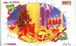 Carte Prépayée Japon NOËL (1914) MERRY CHRISTMAS  Prepaid Card Japan * Karte WEIHNACHTEN JAPAN * KERST NAVIDAD - Noel