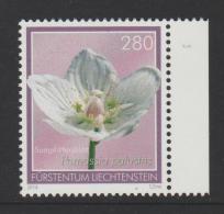 Liechtenstein Mi 1718 Bog Flowers - Marsh Grass-of-Parnassus - Parnassia Palustris - 2014 - Nuovi