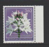 Liechtenstein Mi 1719 Bog Flowers - Marsh Trefoil - Menyanthes Trifoliata - 2014 - Unused Stamps