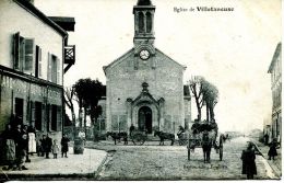 N°43173 -cpa Villetaneuse -l'église - - Villetaneuse