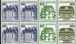 Berlin (West) Hbl21 Unmounted Mint / Never Hinged 1982 Fortresses And Castles - Sonstige & Ohne Zuordnung