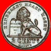 * DUTCH LEGEND~LARGE DATE: BELGIUM ★ 2 CENTIMES 1911! ALBERT I (1909-1934) LOW START ★ NO RESERVE! - 2 Centimes