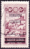 Grand Liban Obl. N° 108 Site Ou Monument - Tripoli Surchargé - Used Stamps