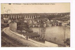 CPA (87) LIMOGES - Panorama Des 3 Ponts  - (009) - Limoges