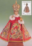 J2740 - Czechoslovakia (1991) Manufacturing Defect (RR!) - Cartes Maximum: Graceful Infant Jesus Of Prague - Variétés Et Curiosités