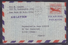 Etats Unis - Lettre - Marcophilie