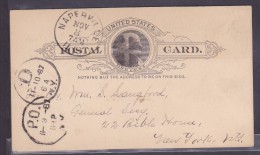 Etats Unis - Lettre - Poststempel