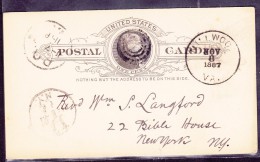 Etats Unis - Lettre - Postal History