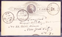 Etats Unis - Lettre - Postal History