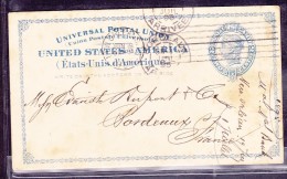 Etats Unis - Lettre - Poststempel