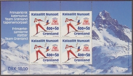 Greenland 1994 Team Grönland M/s ** Mnh (F3589) - Blocchi