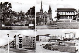 Merseburg - S/w Mehrbildkarte 1 - Merseburg