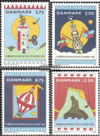 Denmark 1116-1119 (complete Issue) Unmounted Mint / Never Hinged 1996 Attractions Copenhagen - Neufs